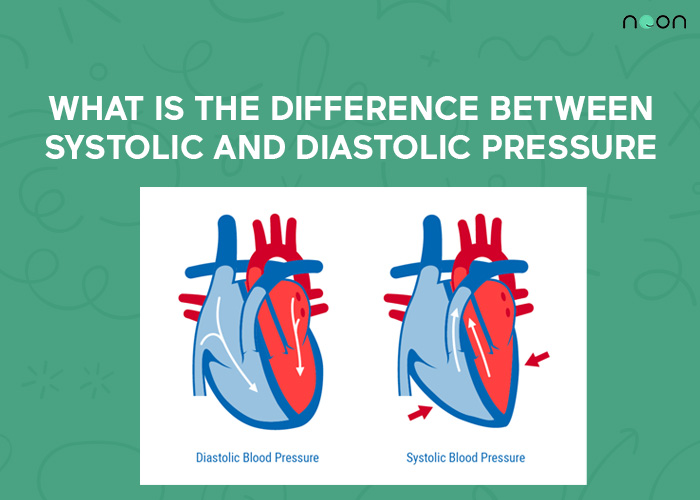 the difference between systolic and diastolic pressure