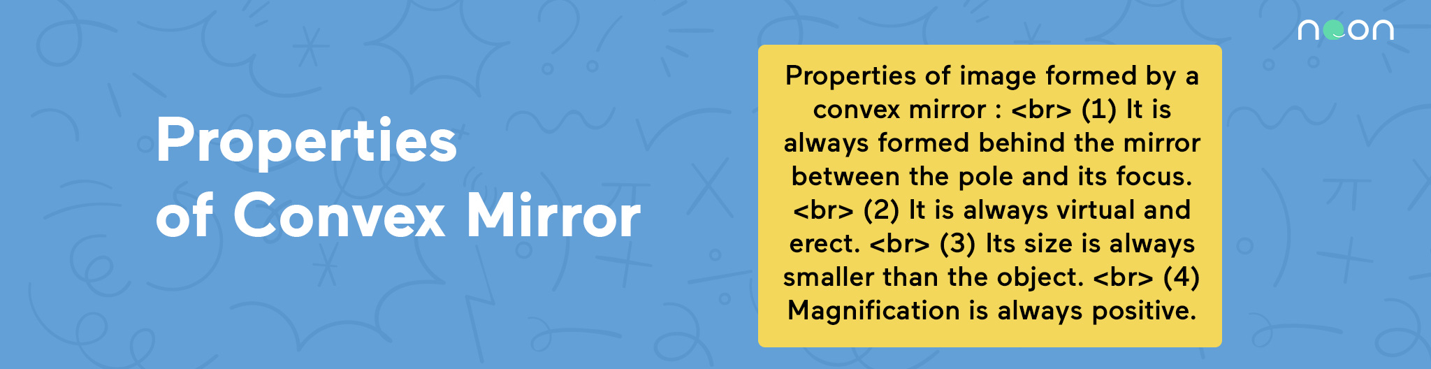 Properties of Convex Mirror