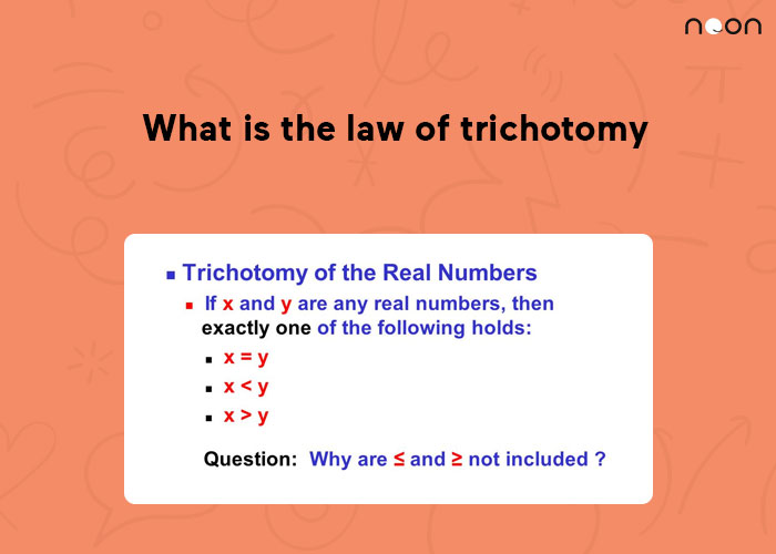 What is The Law of Trichotomy