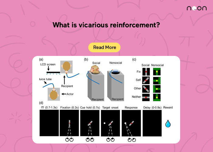 What is vicarious reinforcement