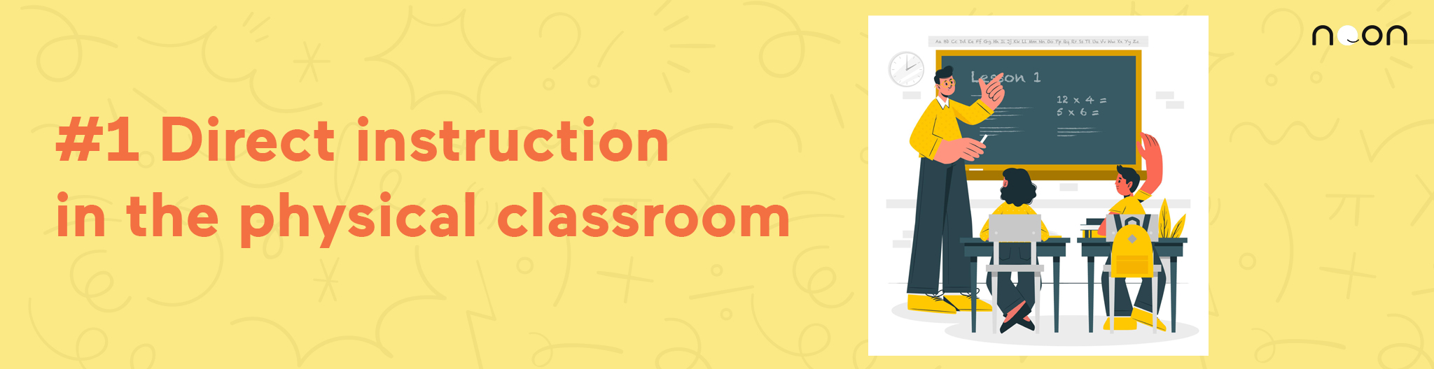 Direct instruction in the physical classroom