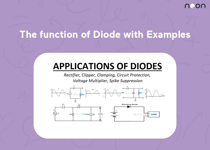 The function of Diode with Examples