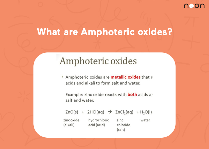 What are Amphoteric oxides