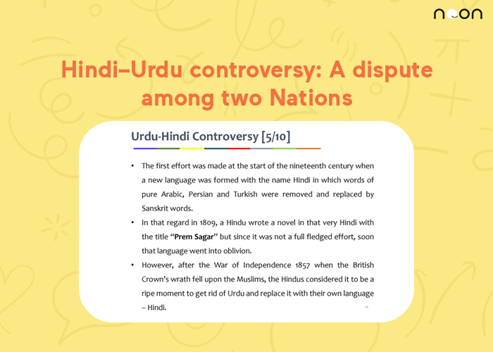 Hindi–Urdu controversy